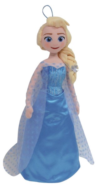 Jemini Peluche Range Pyjama Elsa La Reine des Neiges - 53 cm